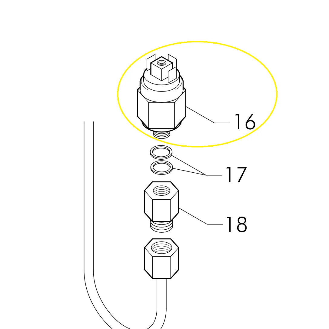 Astoria 4720157 Pressure Switch T6 3121132 | Fits Tempesta & Vintage TFT