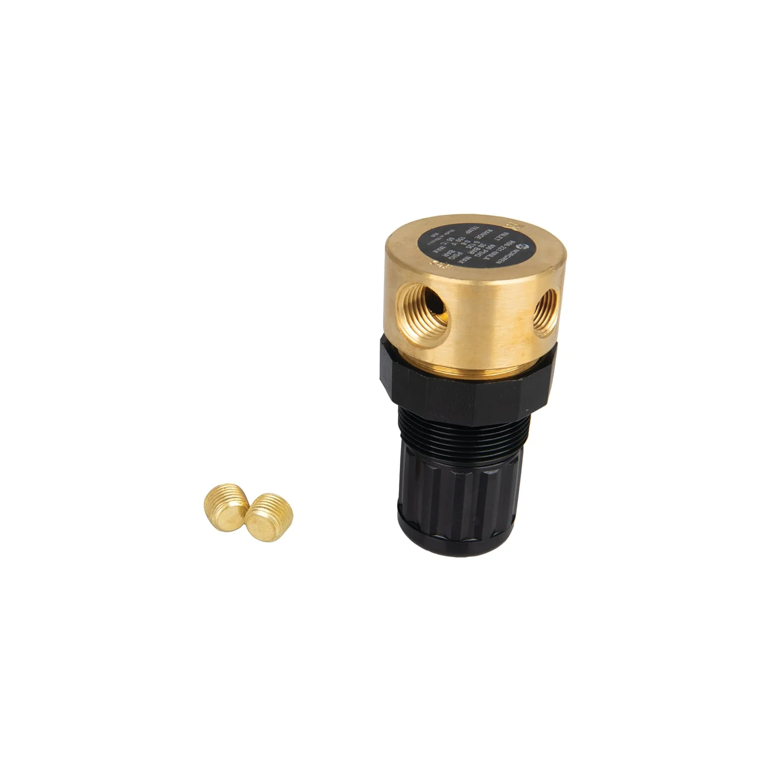 Bunn 53762.0000 Regulator Water 0-125 Psig Brass | Fits FAST CUP
