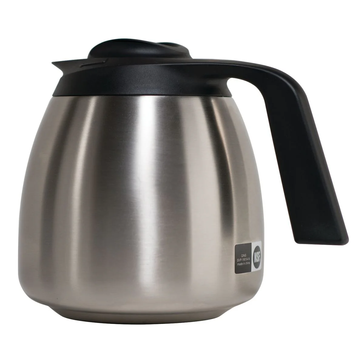 Bunn 51746.0003 Carafe,Thrml Seamless 1.9L Blk & Orn Lid