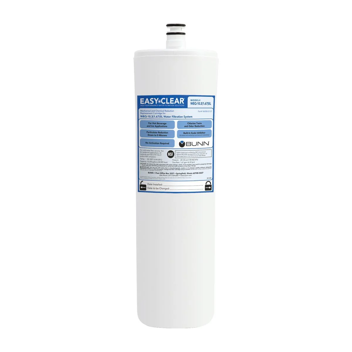 CARTRIDGE, WEQ-10.3(1.67)5L (56000.0137)