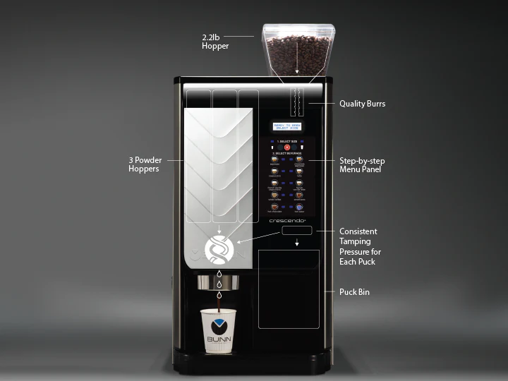 BUNN 44300.0201 Crescendo™ Bean to Cup Espresso - Image 4