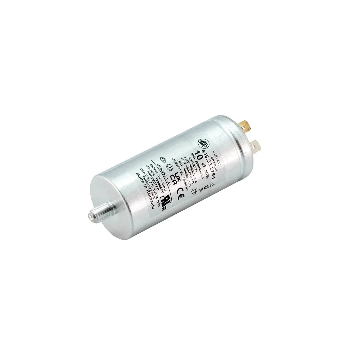 Rancilio 34020014 Capacitor 10Mf 220V Ul Vm | Fits Classe 5 S & More