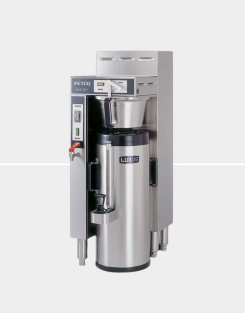 CBS-51H-15 Handle Operated Coffee Brewer – 1.5G, 16x6 Metal Brew Basket C51046