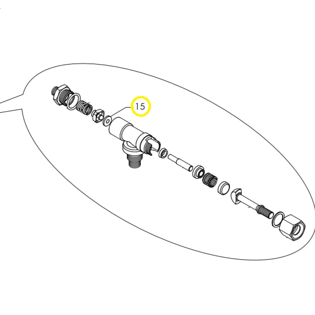 Astoria 12204051 Gasket - Steam/Water Tap | Fits Lavazza LB 4801