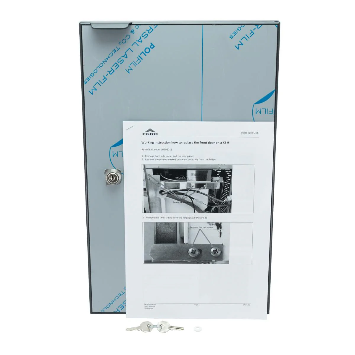 Rancilio 10708011 Ks9 Front Door