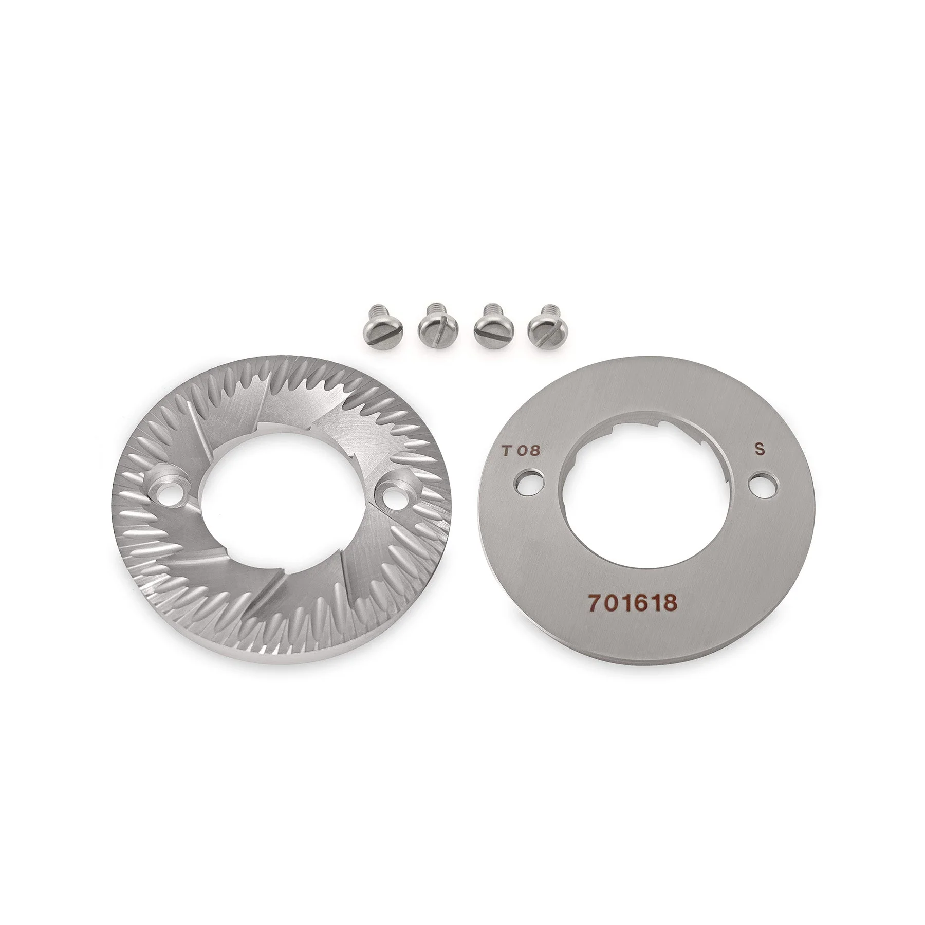 Mahlkonig 701619 80mm Special Steel Burrs, E80S (Standard) | Fits E80S & E80W