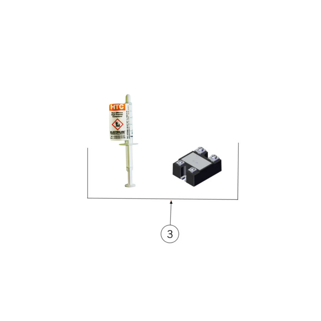 Modbar E.4.188.R SSR 25amp 240v w/ Thermal Compound | Fits Modbar Steam