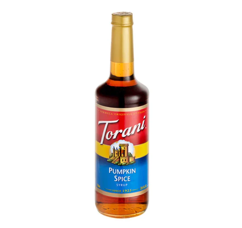 Pumpkin Spice Torani Syrup 750 ml