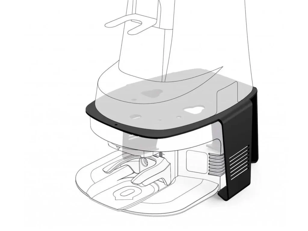 PUQ Press 1-210-0462-1 Bracket - M4 - Matt Black For Simonelli