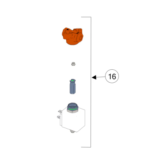 La Marzocco B.4.009 SOLENOID VALVE 3 WAY D0.6 PPS 220/240V
