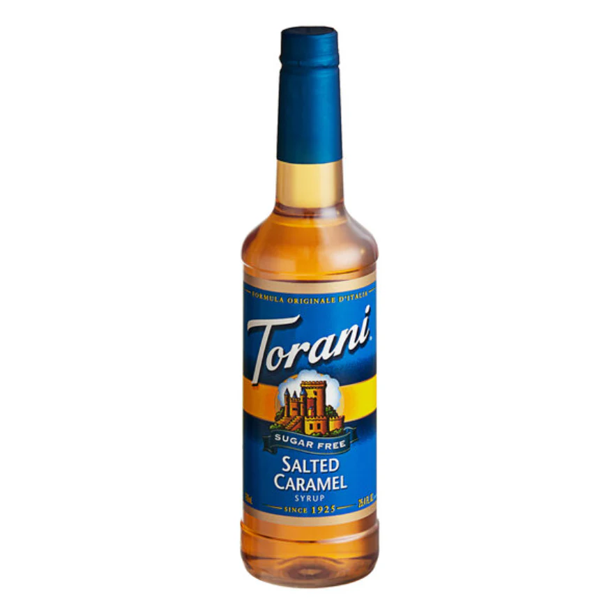 SUGAR FREE Salted Caramel Torani Syrup