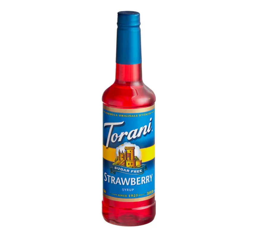 SUGAR FREE Strawberry Torani Syrup
