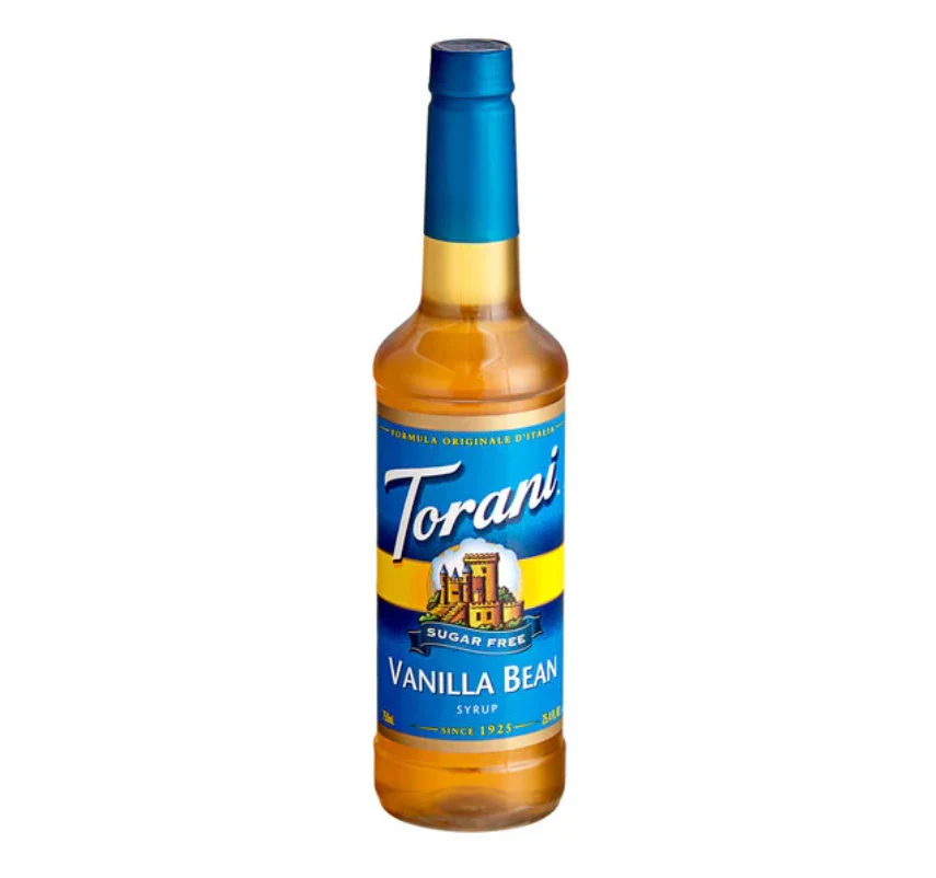 SUGAR FREE Vanilla Bean Torani Syrup