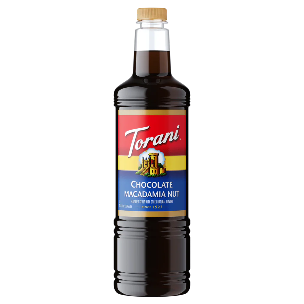 Chocolate Macadamia Nut Syrup 1L PET