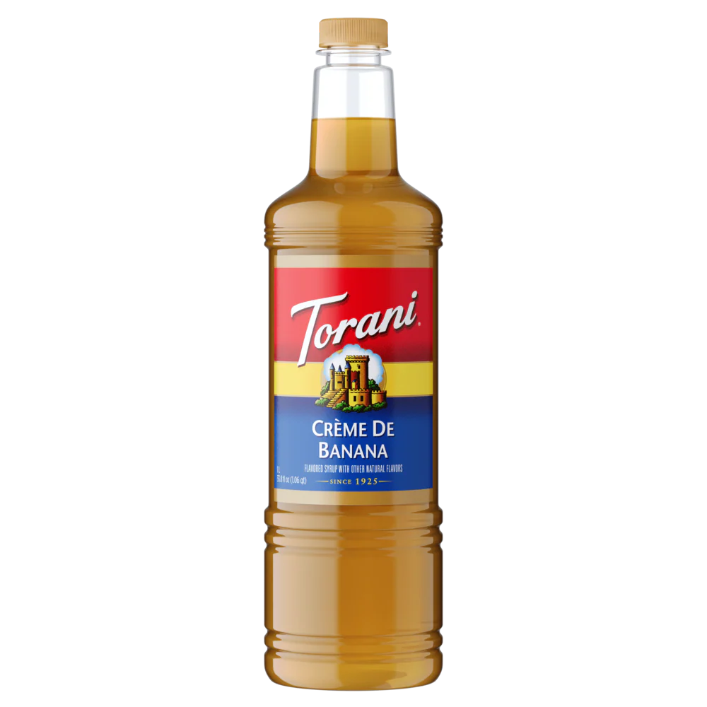 Creme De Banana Syrup 1L PET
