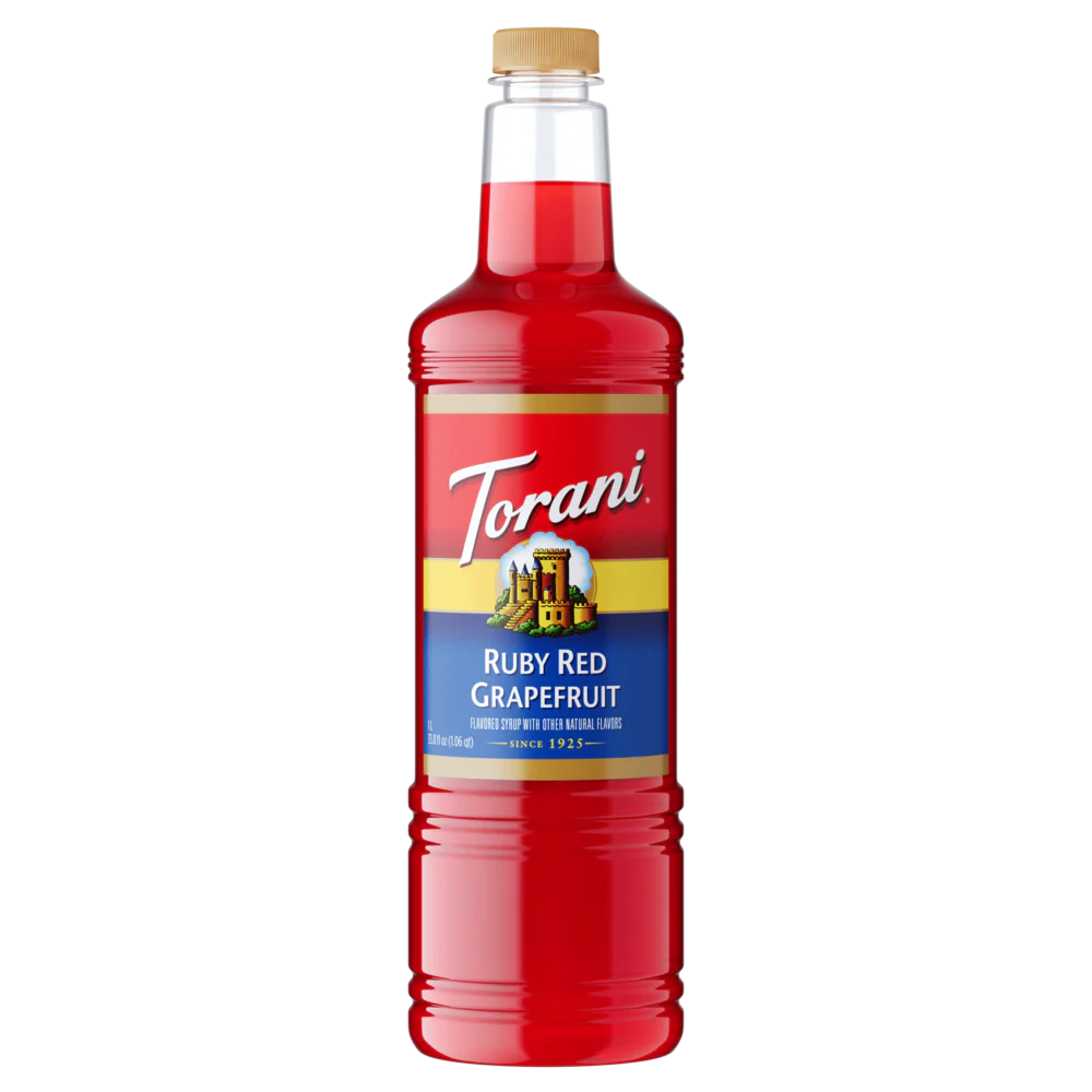 Preorder - Ruby Red Grapefruit Syrup 1L PET