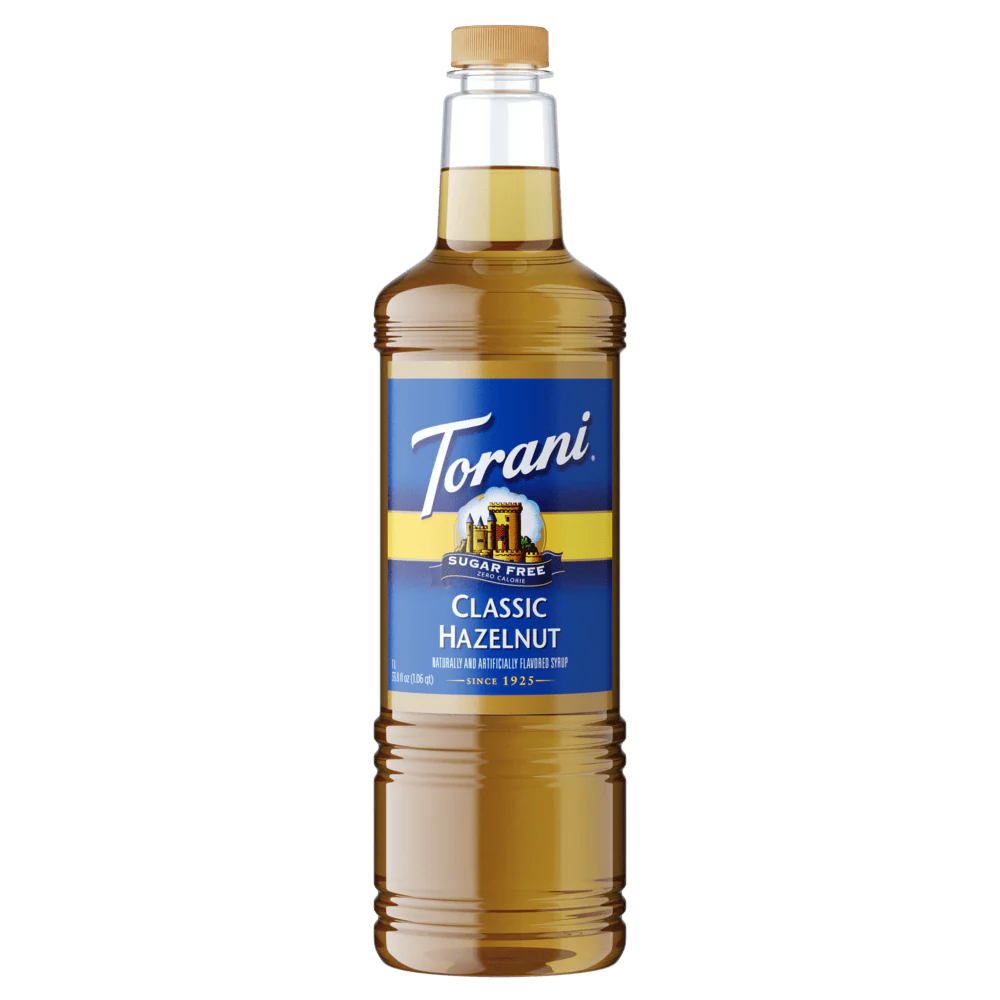 SUGAR FREE Hazelnut Classic Syrup 1L PET