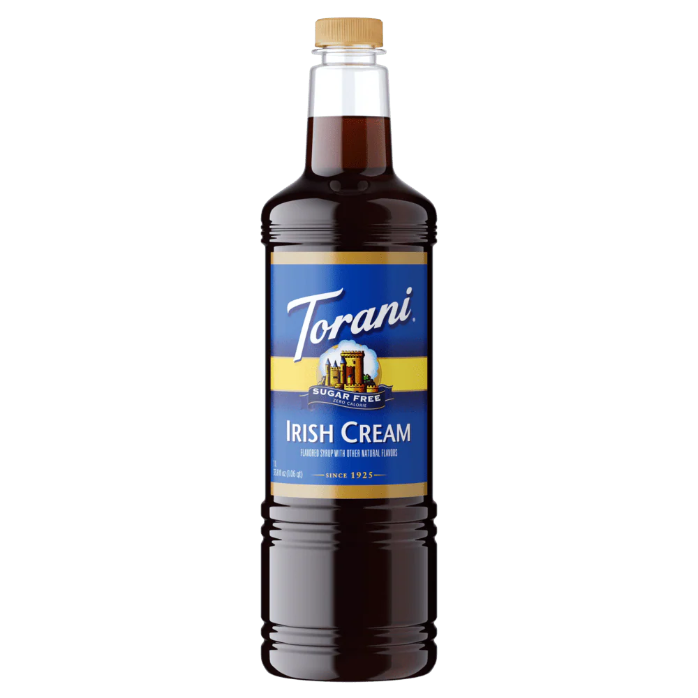 Preorder - Sugar Free Irish Cream Syrup 1L PET